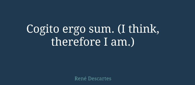 cogito ero sum